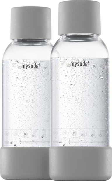 MySoda flaske M2PB05F-MG (2-pakke, grå)
