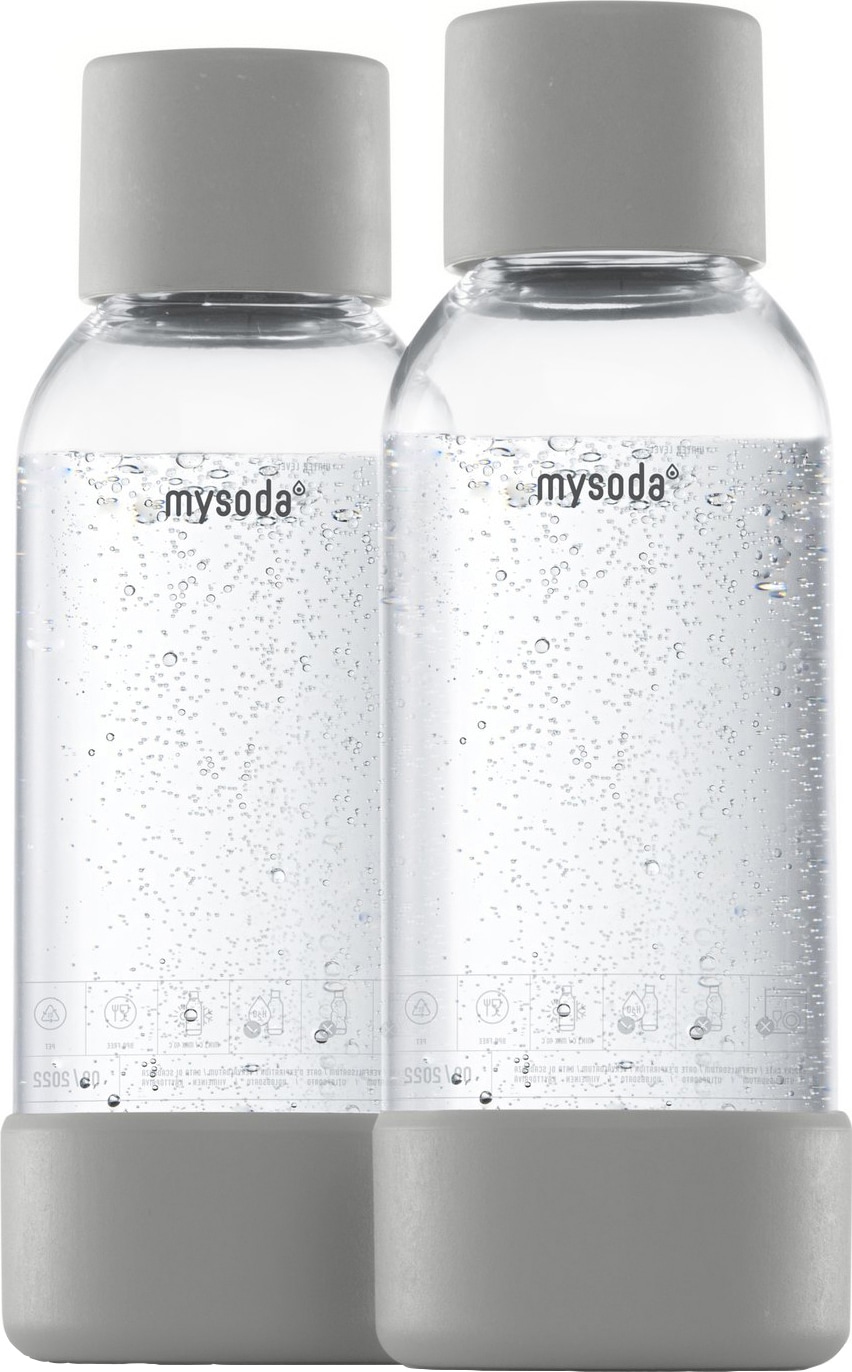 MySoda flaske M2PB05F-MG (2-pakke, grå) thumbnail