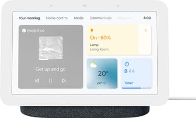 Google Nest Hub 2. generation (charcoal)