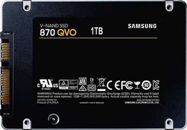 Samsung 870 QVO intern SATA 2,5" SSD (1 TB)