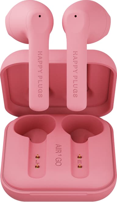 Happy Plugs Air 1 GO true wireless in-ear høretelefoner (peach)