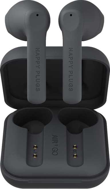 Happy Plugs Air 1 GO true wireless in-ear høretelefoner (sort)