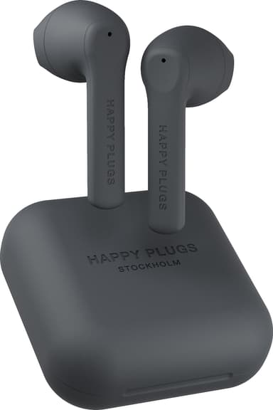 Happy Plugs Air 1 GO true wireless in-ear høretelefoner (sort)