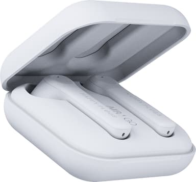 Happy Plugs Air 1 GO true wireless in-ear høretelefoner (hvid)