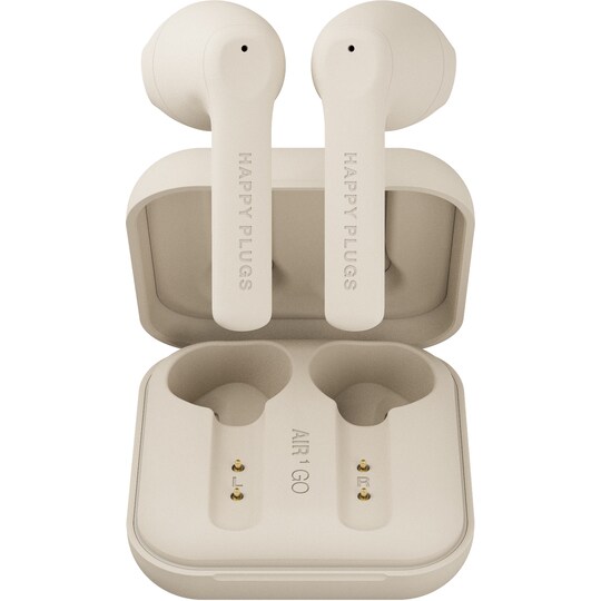 Happy Plugs Air 1 GO true wireless in-ear høretelefoner (nude)