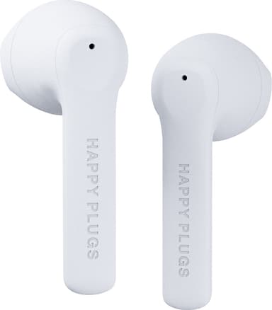 Happy Plugs Air 1 GO true wireless in-ear høretelefoner (hvid)