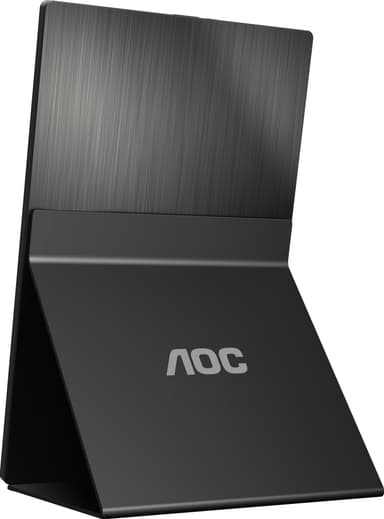 AOC 16T2 15,6" transportabel skærm (sort)