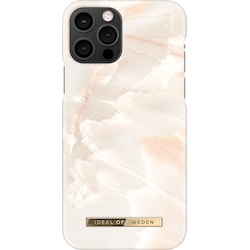 iDeal of Sweden cover til iPhone 12/12 Pro (rose pearl marble)