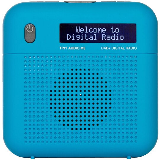 Tiny Audio M3 DAB+ radio (blå)