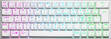 Coolermaster Master SK622 gaming tastatur (silver white)