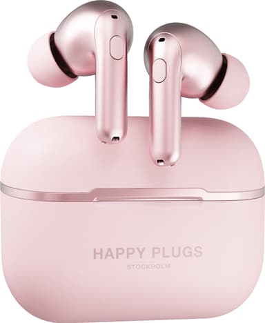 Happy Plugs Air 1 Zen trådløse høretelefoner (pink gold)
