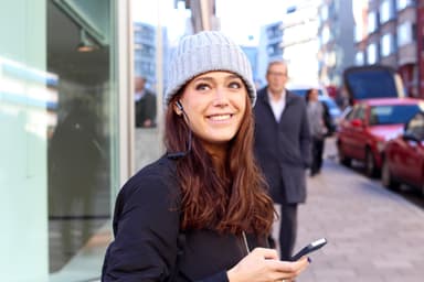 Urbanista Berlin trådløse in-ear hovedtelefoner - sort