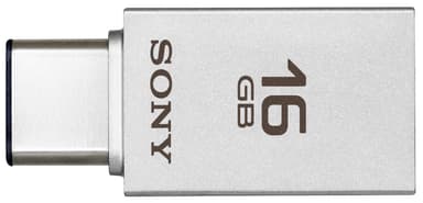 Sony Slim USB-C/USB-A-stik - 16 GB