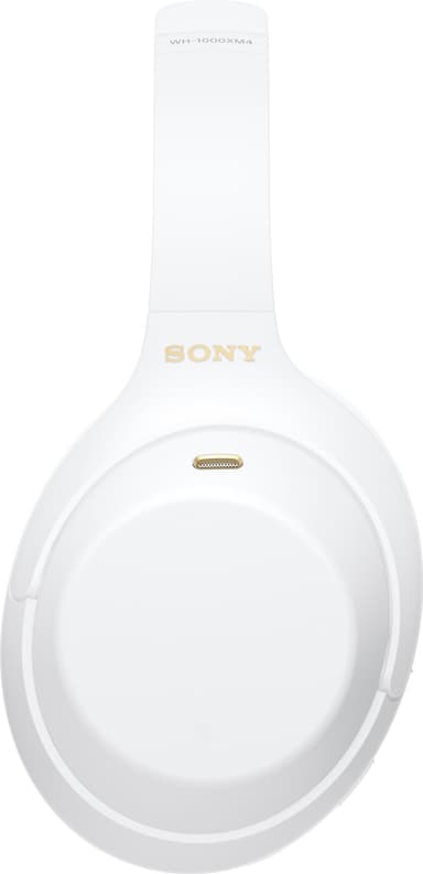 Sony wireless around-ear høretelefoner WH-1000XM4 (hvid)