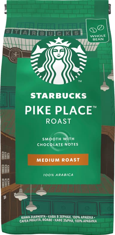 Starbucks Pike Place Roast hele kaffebønner thumbnail
