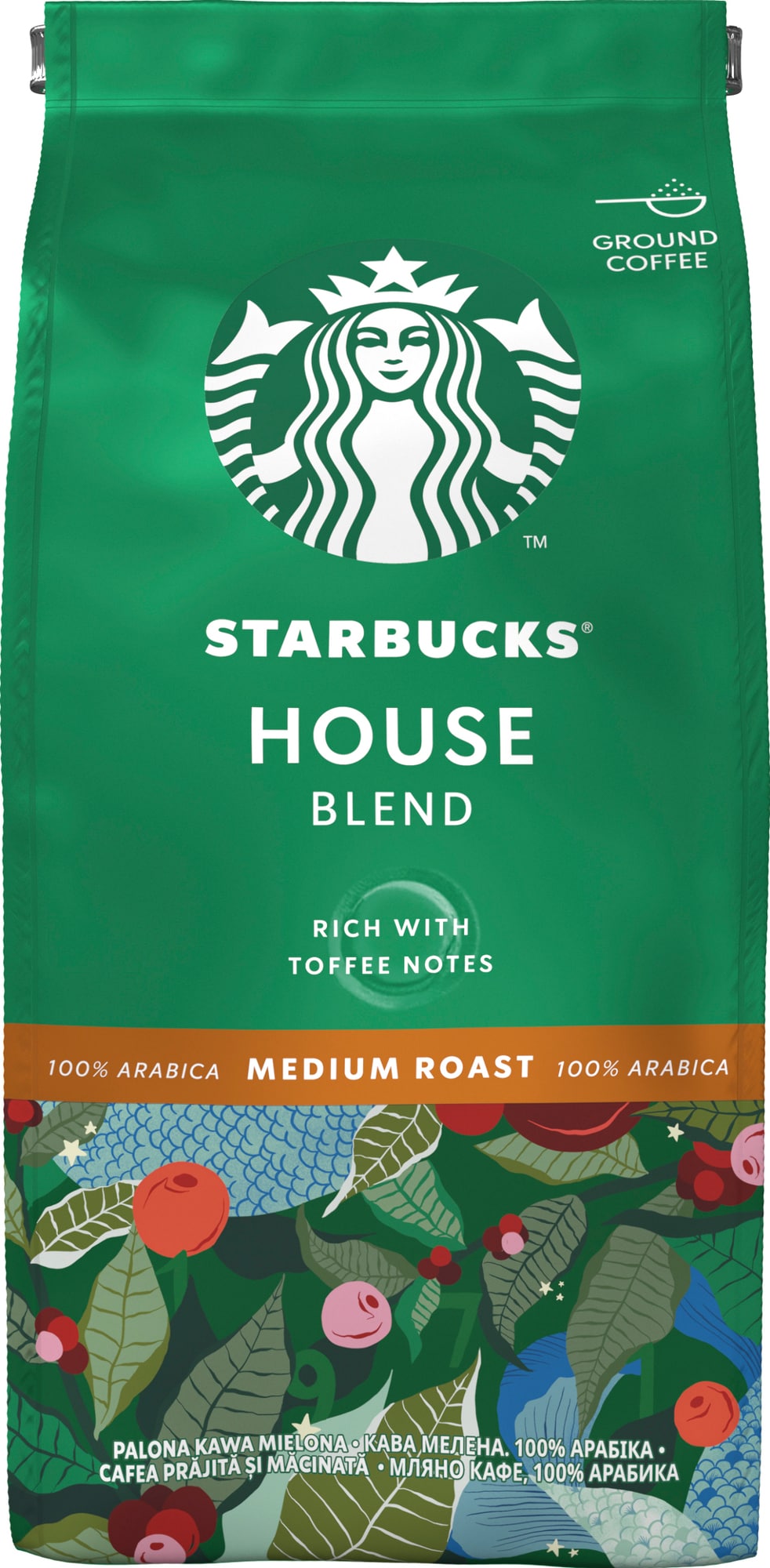 Starbucks House Blend Roast kaffepulver thumbnail