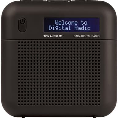 Tiny Audio M3 DAB+ radio (sort)