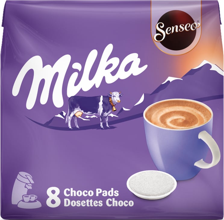 Senseo Milka kakaopuder (8 stk) thumbnail