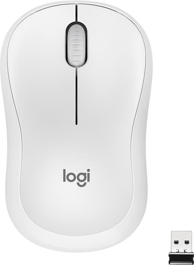 Logitech M220 Silent trådløs mus (off white)