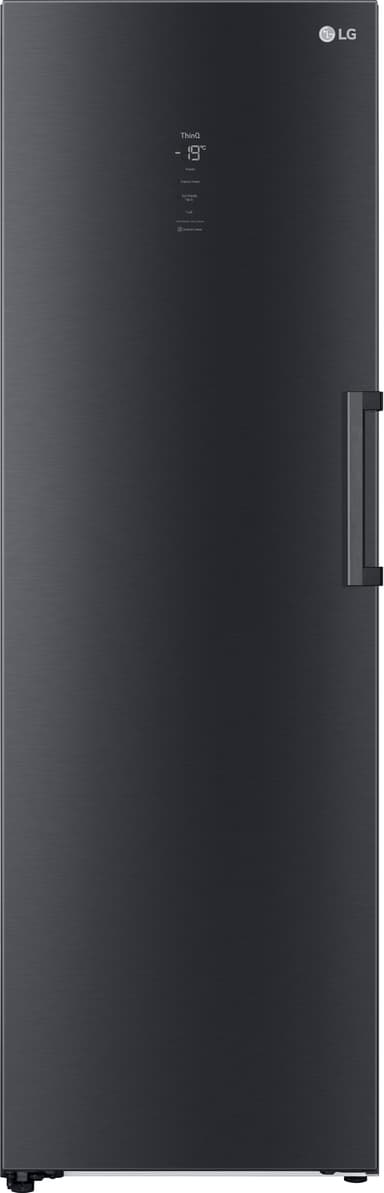 LG opretstående fryser GFM61MCCSF (matte black)