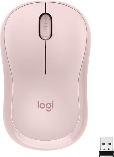 Logitech M220 Silent trådløs mus (rose)