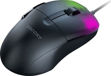 Roccat Kone Pro gaming mus (sort)