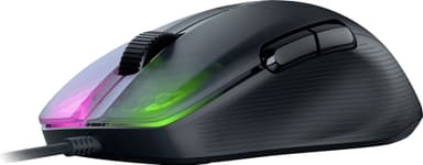 Roccat Kone Pro gaming mus (sort)