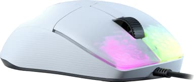 Roccat Kone Pro gaming mus (hvid)