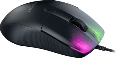 Roccat Kone Pro gaming mus (sort)