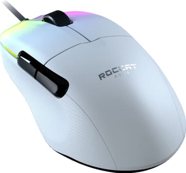 Roccat Kone Pro gaming mus (hvid)