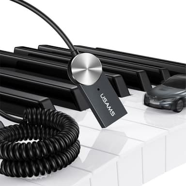 USAMS US-SJ464 Trådløs Bluetooth-adaptermodtager Bil Aux-lyd