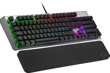 Coolermaster CK550 V2 mekanisk gaming tastatur (blå taster)