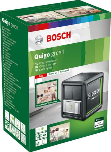 Bosch Quigo Green Beam line-laser 0603663C00