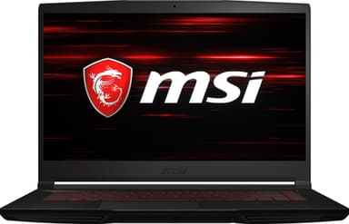 MSI GF63 Thin i5-10/8/256/1650/144Hz 15.6" bærbar gaming computer
