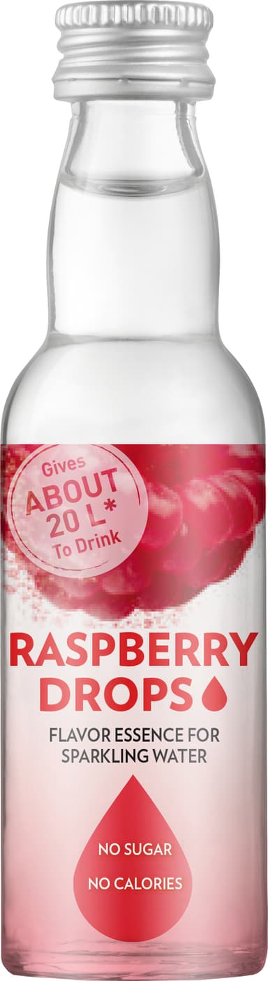 SodaStream frugtdråber (hindbær)