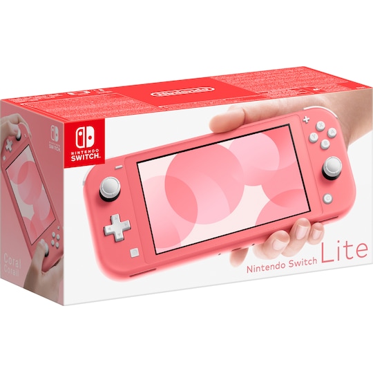 Nintendo Switch Lite EU spilkonsol (coral)
