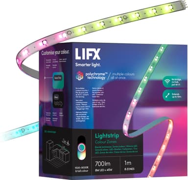 LIFX Z smart LED-lysstribe 6324986 (1m)