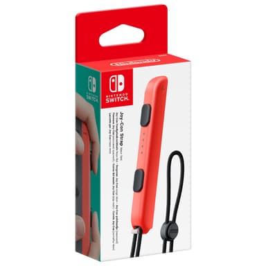 Nintendo Switch Joy-Con håndledsstrop - neonrød
