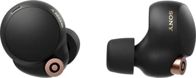 Sony true wireless in-ear høretelefoner WF-1000XM4 (sort)