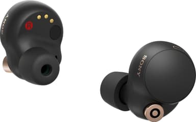 Sony true wireless in-ear høretelefoner WF-1000XM4 (sort)