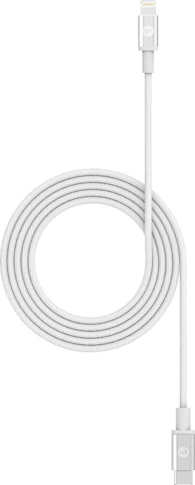 Mophie USB-C til Lightning opladerkabel 1,8 m (hvid)