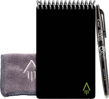 Rocketbook Mini genanvendelig mini-notesbog (infinity black)
