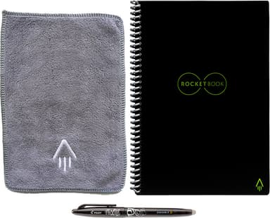 Rocketbook Core Executive genanvendelig notesbog A5 (infinity black)