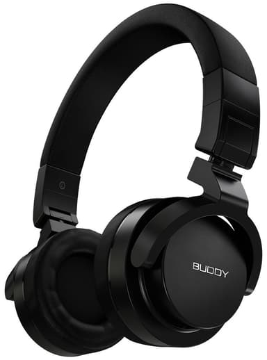 Jensen Buddy Street on-ear hovedtelefoner - sort