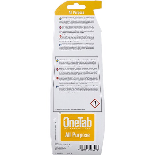 OneTab rengøringstablet ONETAB57 (all-purpose)