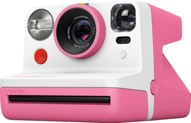 Polaroid Now analogt kamera (pink)