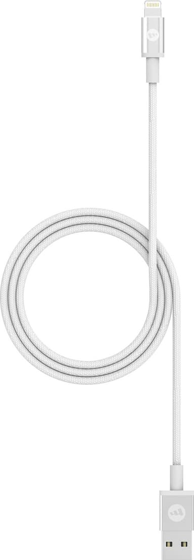Mophie USB-A til Lightning opladerkabel 1 m (hvid)
