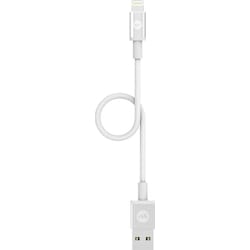 Mophie USB-A til Lightning opladerkabel 9 cm (hvid)
