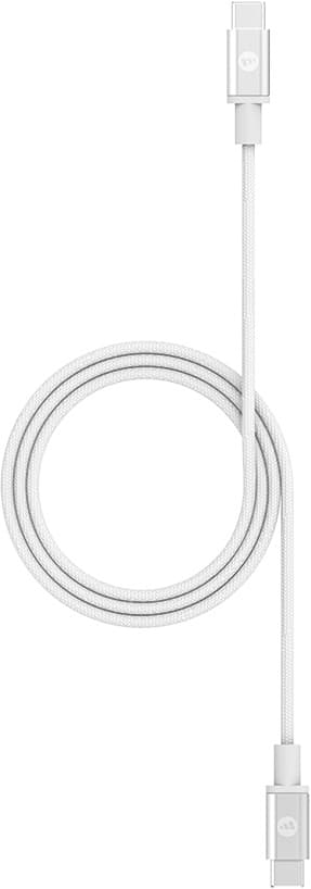 Mophie USB-C til USB-C opladerkabel 1,5 m (hvid)