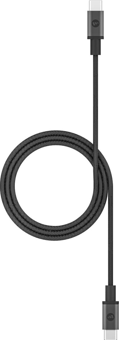 Mophie USB-C til USB-C opladerkabel 1,5 m (sort)